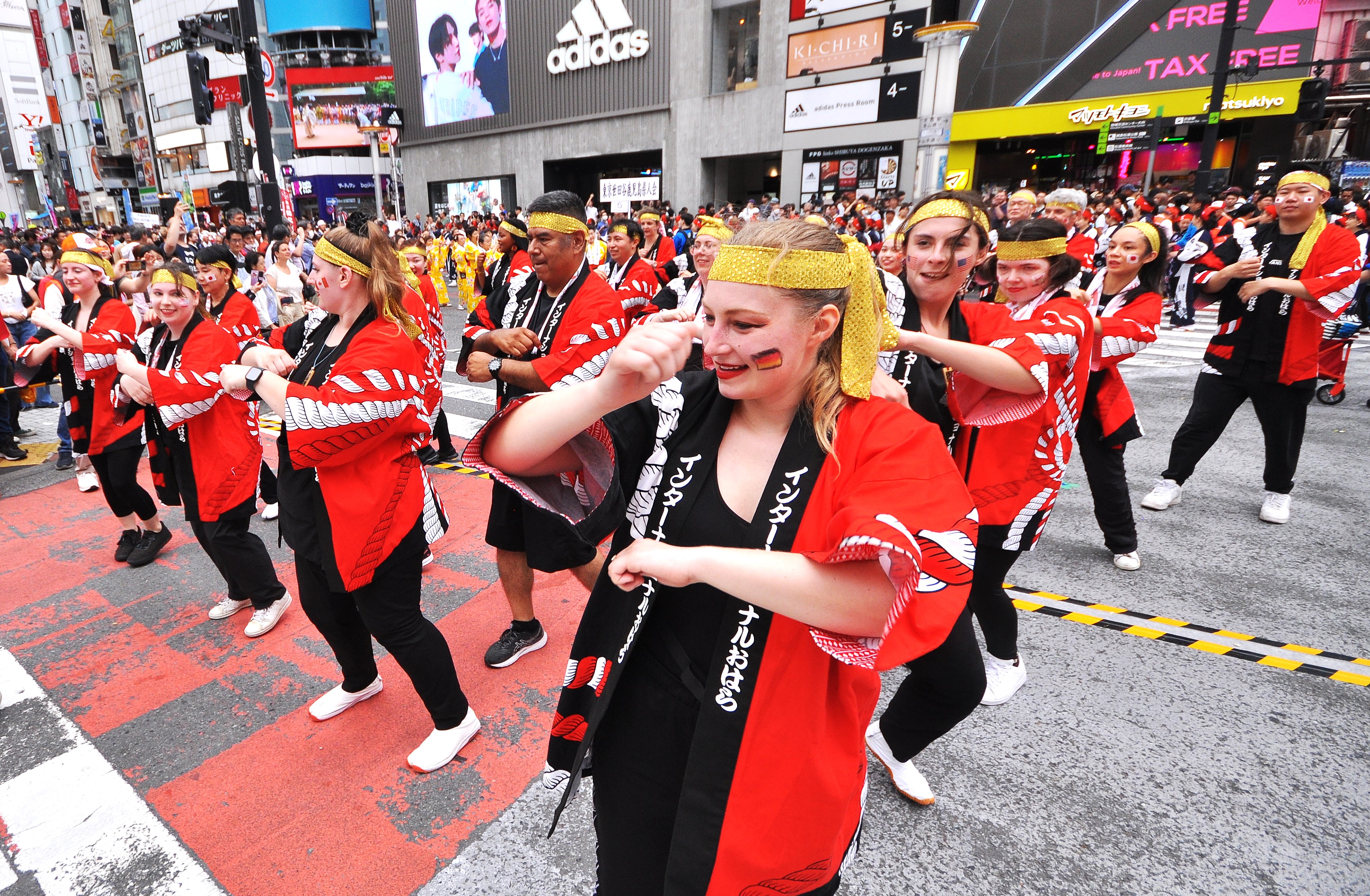 おはら祭りで踊る！